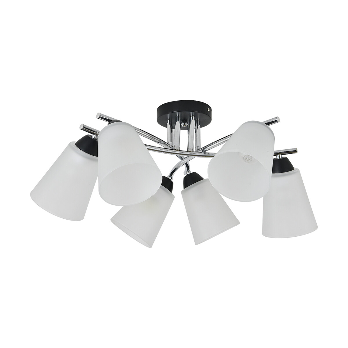 Escada 2132/6P E27*60W Black/Chrome — изображение 2