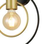 Escada 1162/1A E27*40W Black/Gold — изображение 3