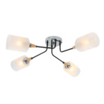 Escada 2101/4P E27*60W Black/Chrome