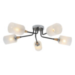 Escada 2101/5P E27*60W Black/Chrome