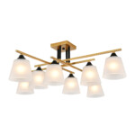 Escada 2128/8P E27*40W Champagne gold/Black