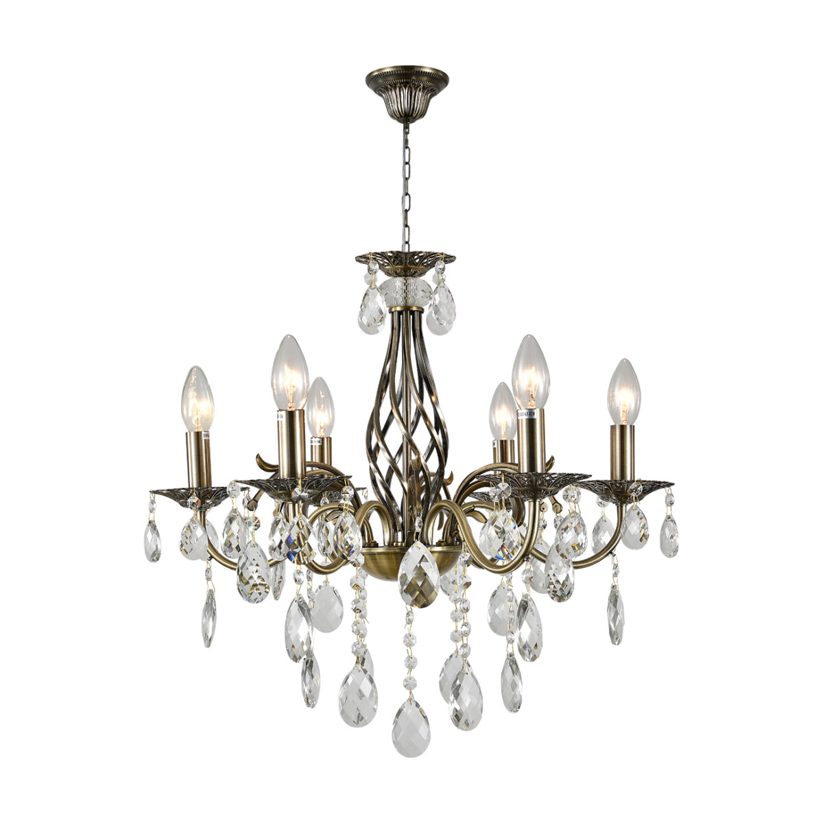 Escada 2107/6P E14*40W Antique Brass — изображение 1