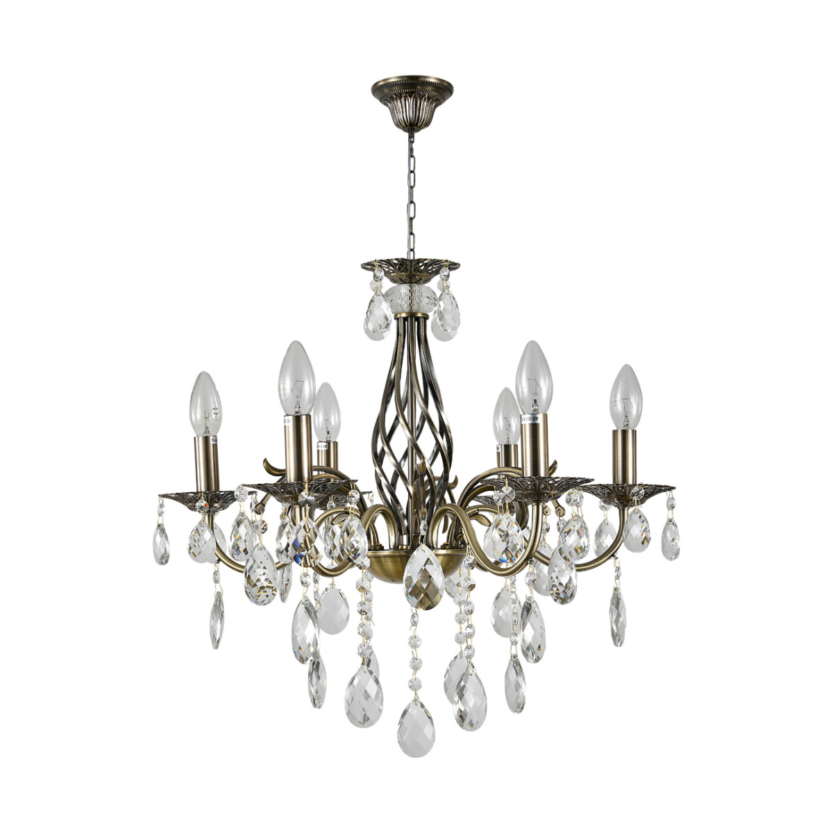 Escada 2107/6P E14*40W Antique Brass — изображение 2