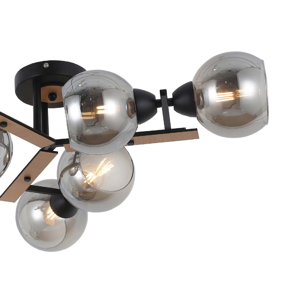 Escada 1102/6P E27*60W Black — изображение 2