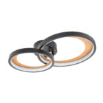 Escada 10265/2 LED*48W Black/Wood