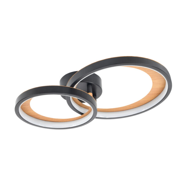 Escada 10265/2 LED*48W Black/Wood