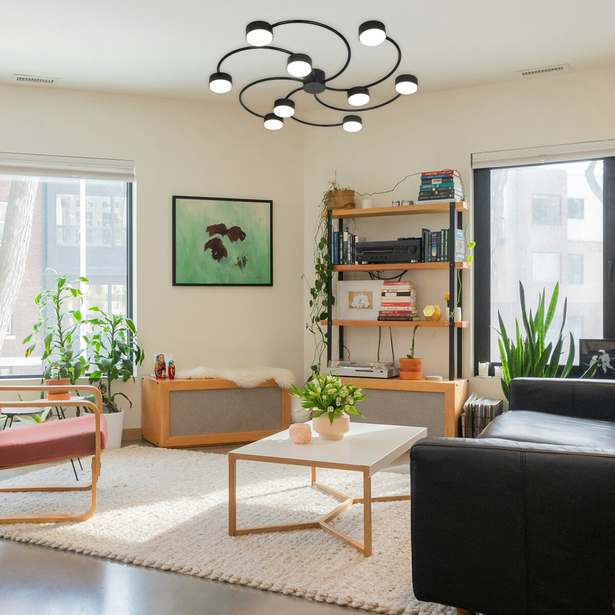 Escada 1180/9P GX53*15W Black — изображение 5