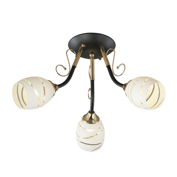 CAMILA 1112/3P 3хЕ27х60W черн ESCADA