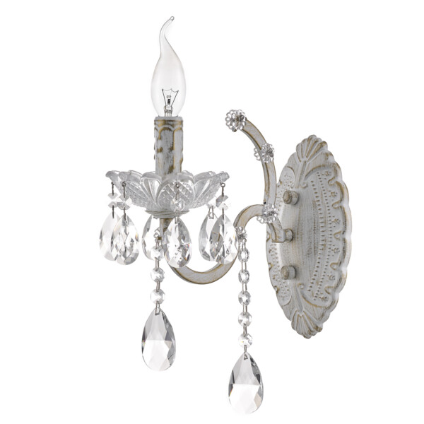 Escada 693/1A E14*60W White/Red gold