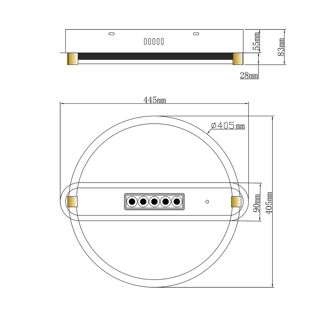 Escada 10253/1 LED*26+3W Chrome — изображение 6