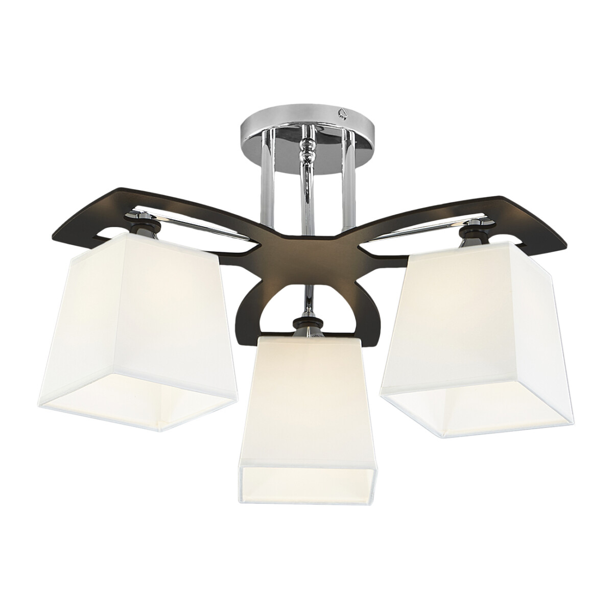 l58920 Escada 1116/3PL E27*60W Chrome/Black/White — изображение 1