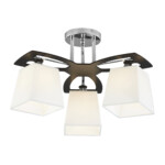 Escada 1116/3PL E27*60W Chrome/Black/White