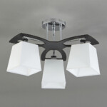 Escada 1116/3PL E27*60W Chrome/Black/White — изображение 2