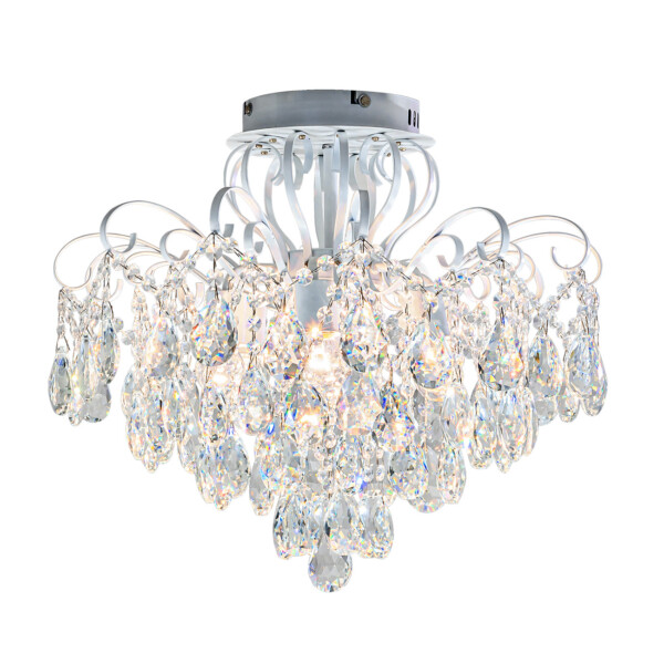 Escada 1121/6PL E27*60W White/Silver