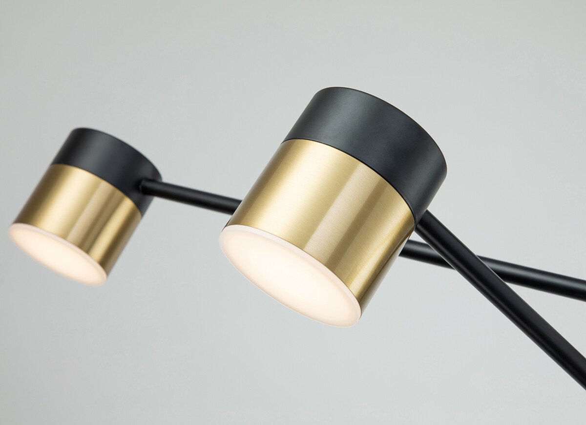 Escada 10246/6 LED*56W Black/Gold — изображение 5