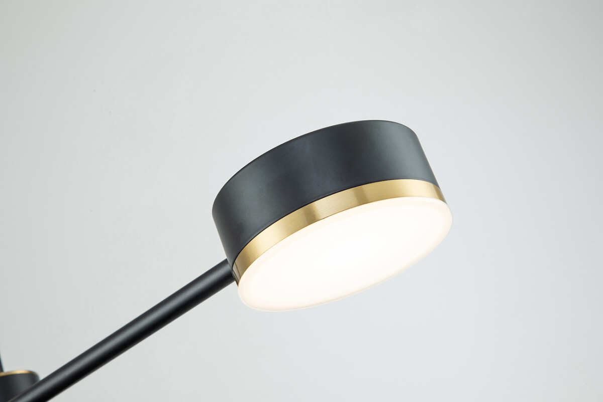 Escada 10246/6 LED*56W Black/Gold — изображение 7