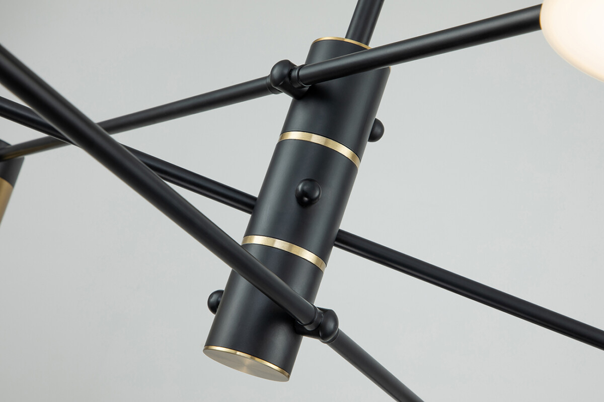 Escada 10246/6 LED*56W Black/Gold — изображение 8