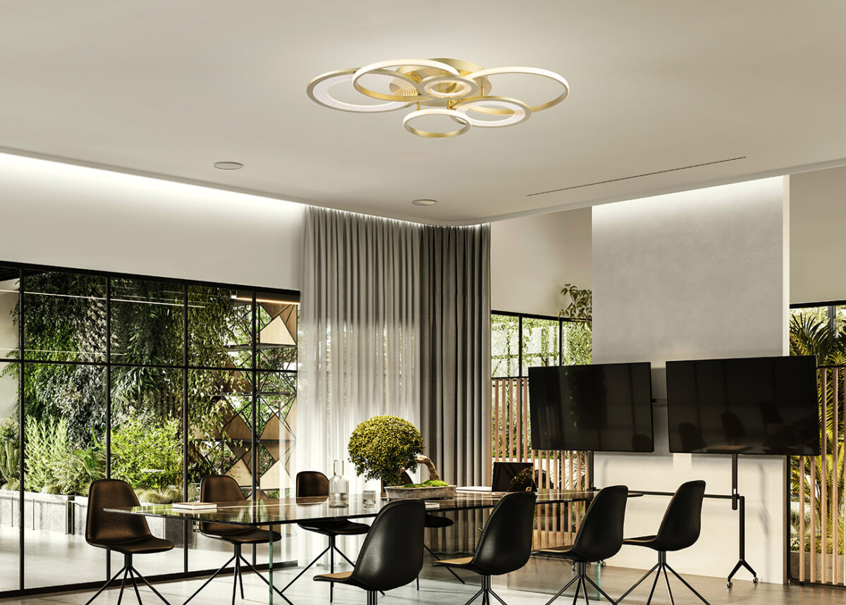 Escada 10248/6 LED*149W Gold — изображение 6