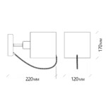 Escada 683/1A E14*40W Chrome — изображение 5