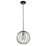 Escada 10176/1S E27*60W Black/Brass — изображение 2