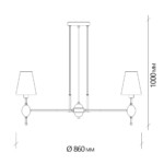Escada 2106/8S E14*40W Nickel — изображение 6