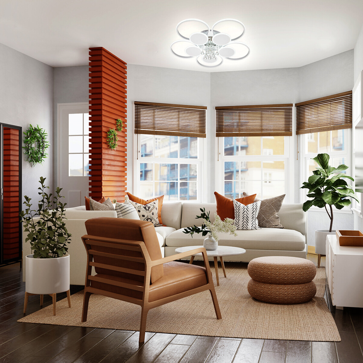 Escada 10228/10 LED*182W White — изображение 7