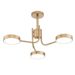 Escada 10258/3 LED*26W Champagne gold