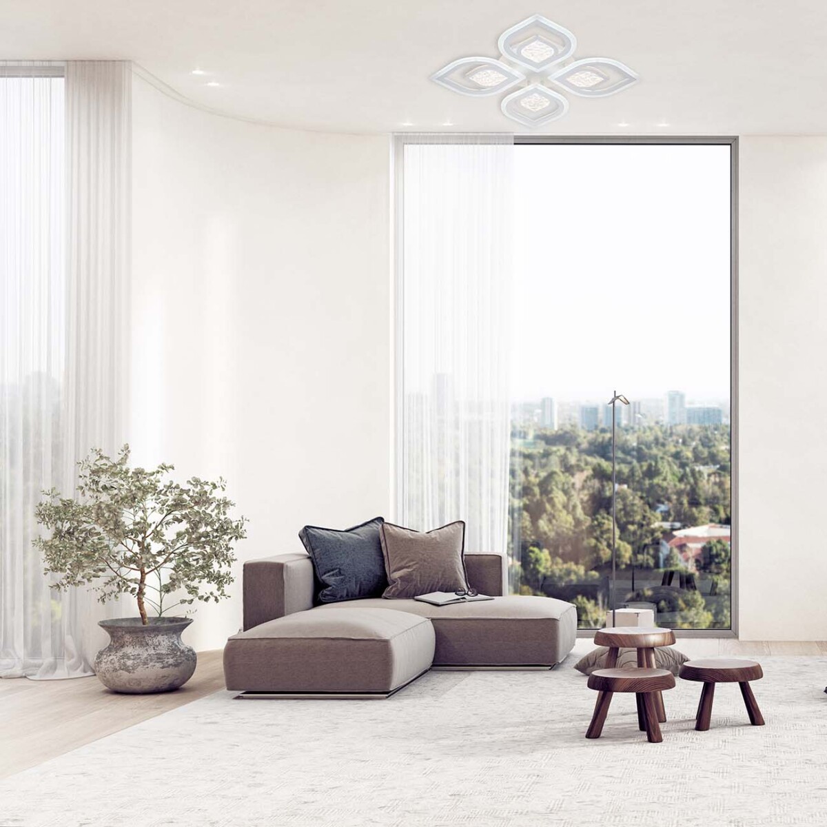 Escada 10227/4 LED*95W White — изображение 5