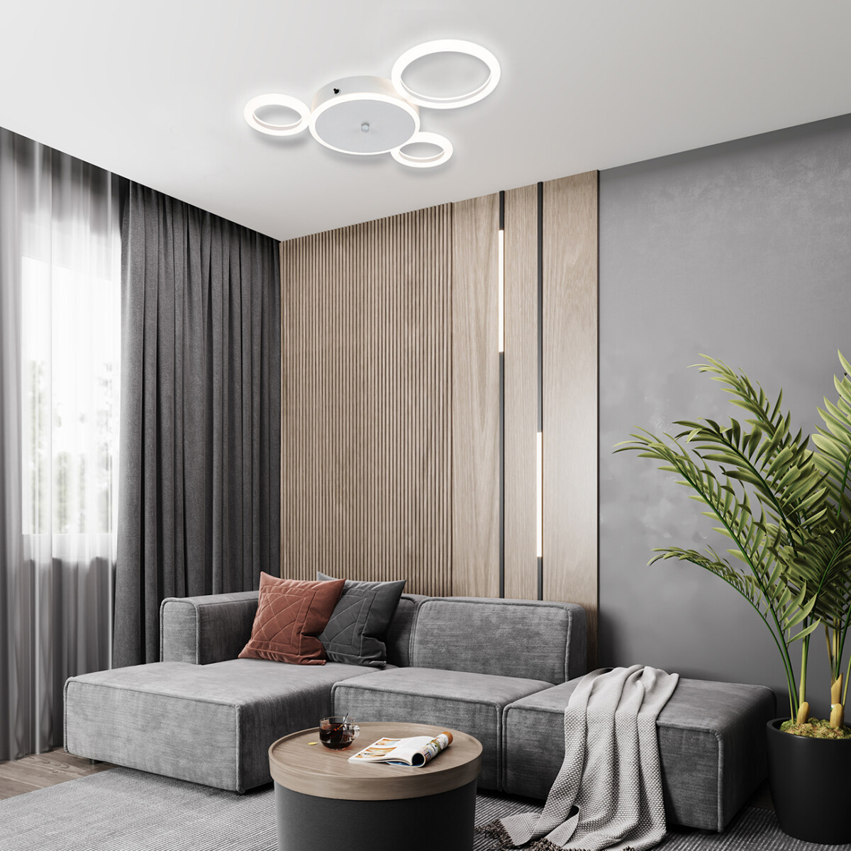 Escada 10268/4 LED*40W White — изображение 5