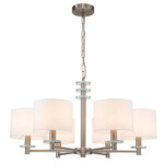 Escada 641/6PL E14*60W Satin nickel