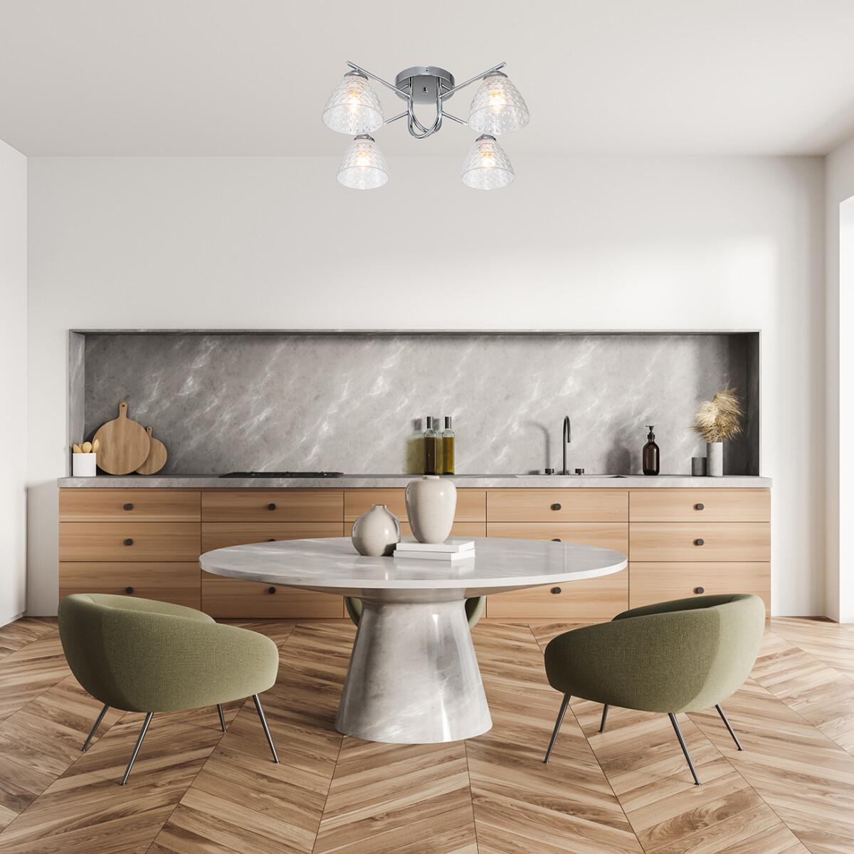 Escada 659/4PL E27*60W Chrome — изображение 5