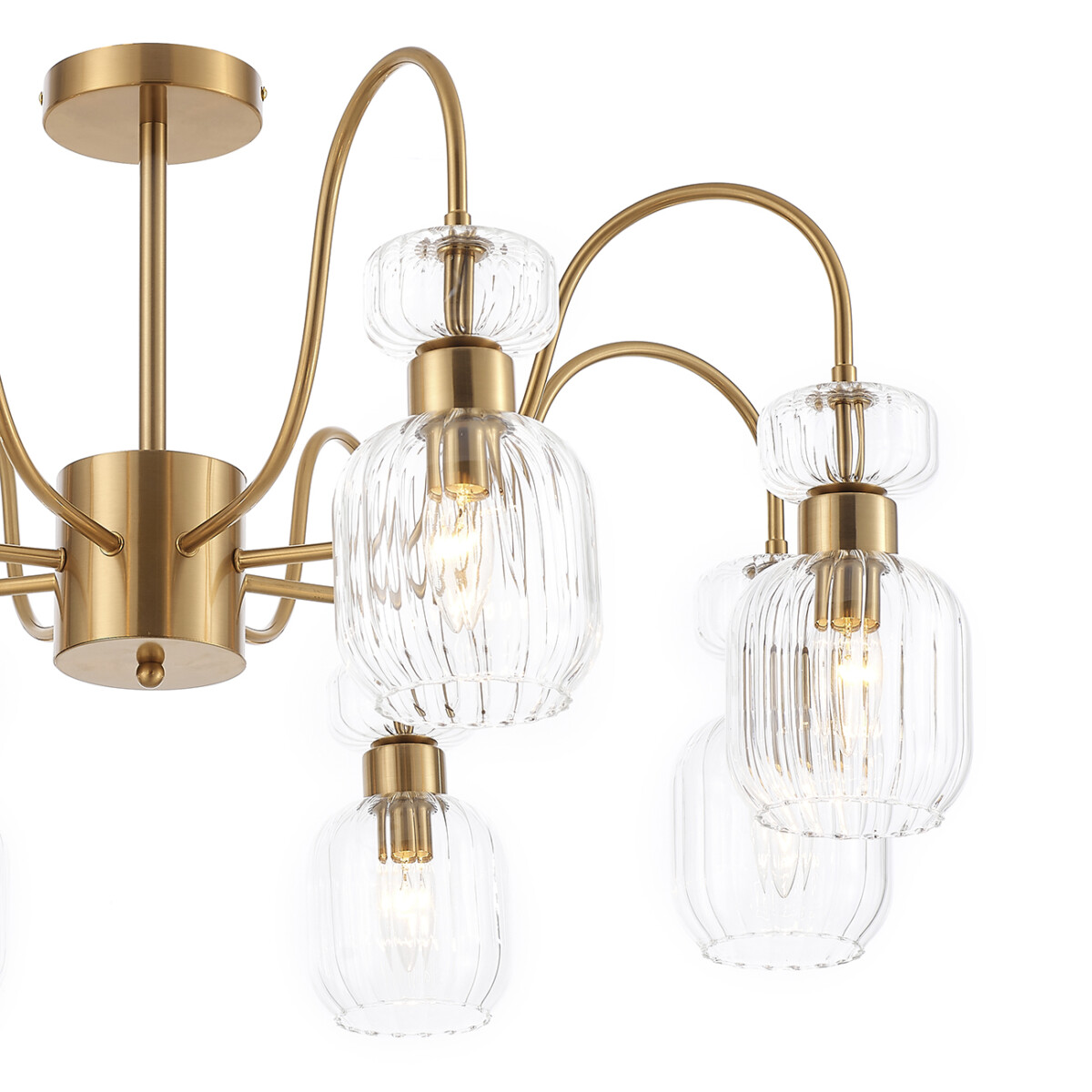 Escada 1141/8PL E14*60W Antigue copper/Clear — изображение 3