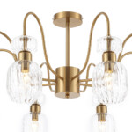 Escada 1141/8PL E14*60W Antigue copper/Clear — изображение 4