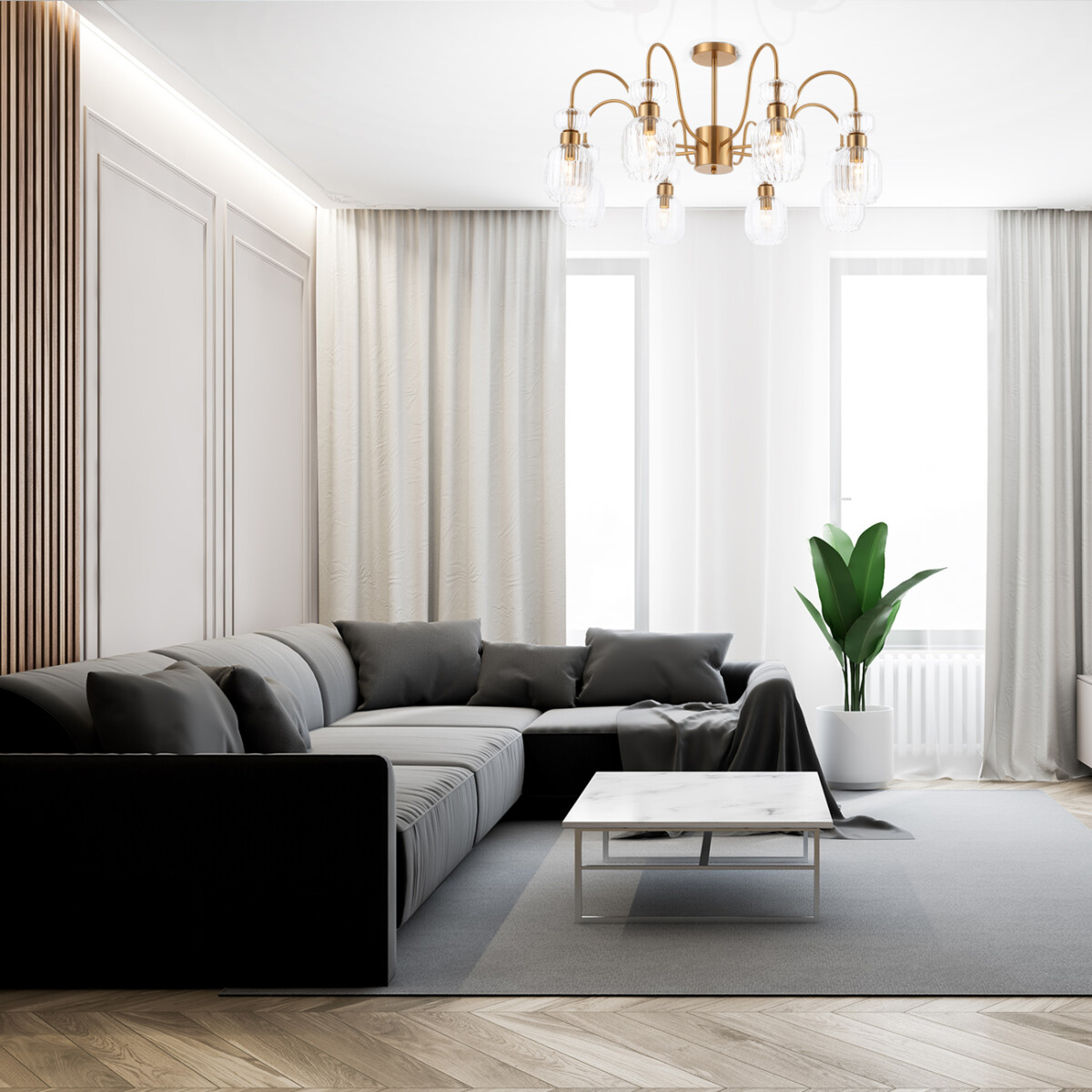 Escada 1141/8PL E14*60W Antigue copper/Clear — изображение 6