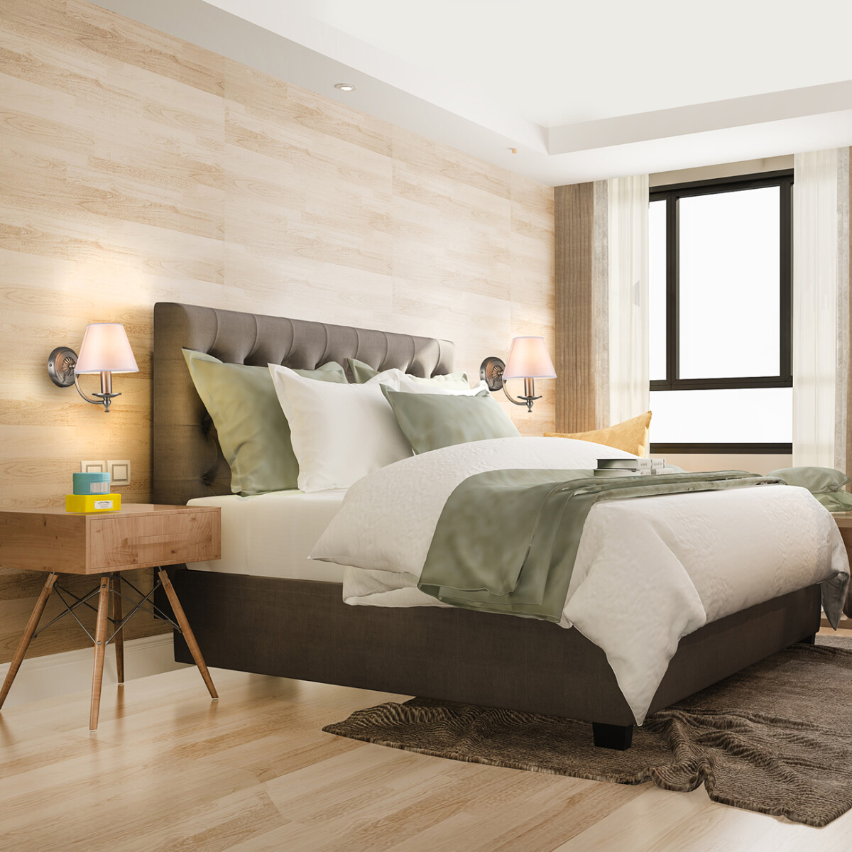 Escada 1144/1A E14*40W Satin nickel — изображение 4