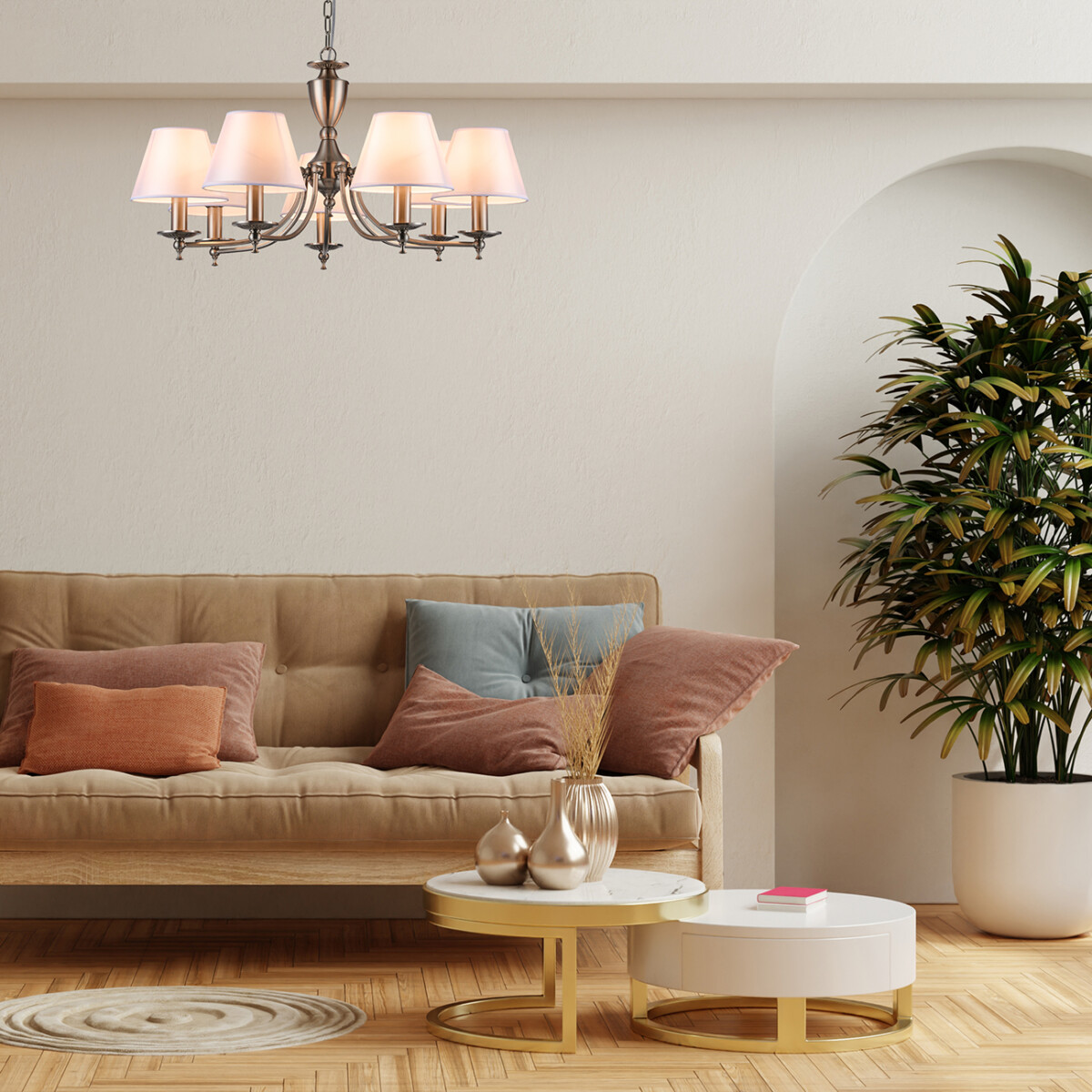 Escada 1144/7PL E14*40W Satin nickel — изображение 4