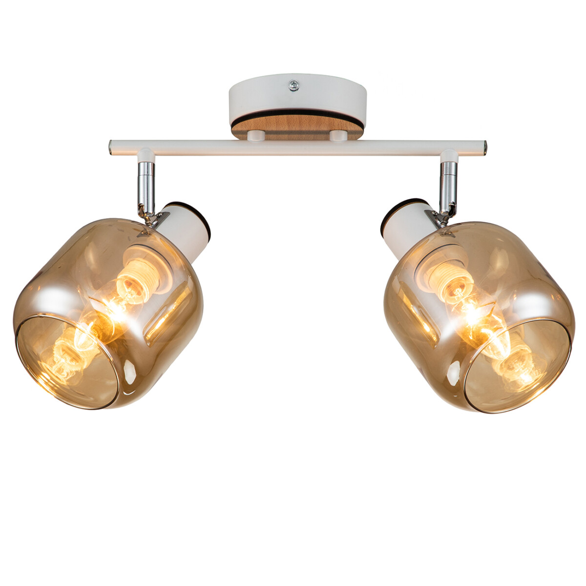 Escada 10177/2A E14*40W White/Chrome/Wood — изображение 4