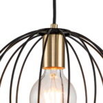 Escada 10176/1A E27*60W Black/Brass — изображение 4