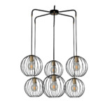 Escada 10176/6 E27*60W Black/Brass — изображение 2