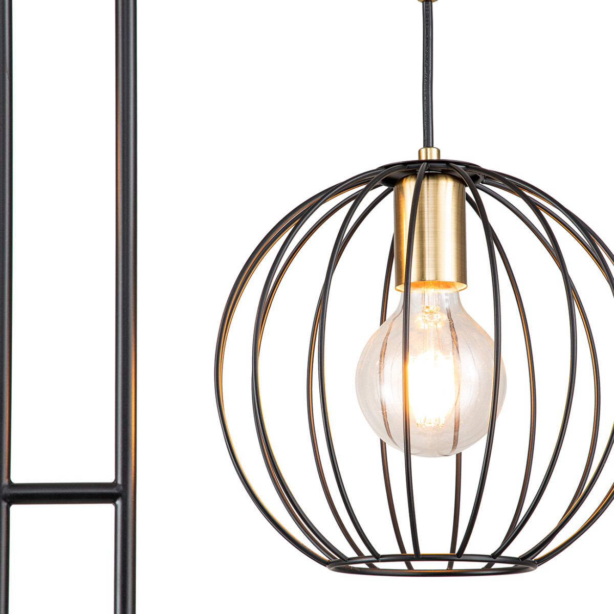 Escada 10176/2 E27*60W Black/Brass — изображение 3