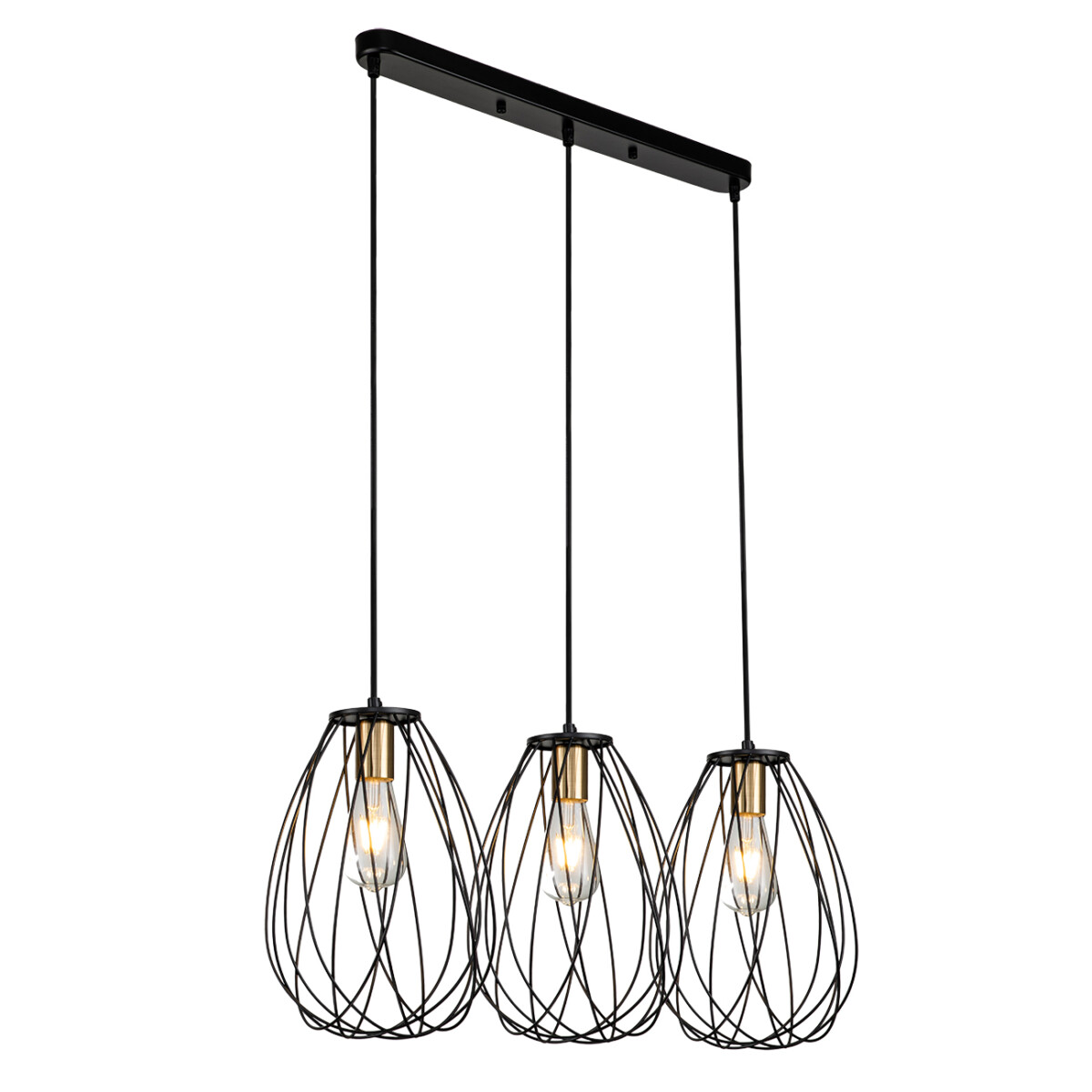 Escada 10180/3S E27*60W Black/Brass — изображение 3