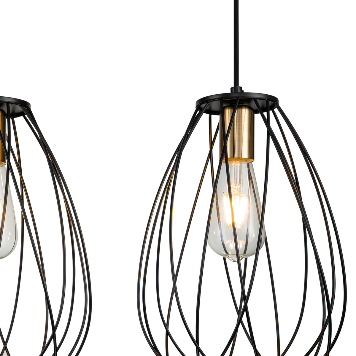 Escada 10180/3S E27*60W Black/Brass — изображение 4