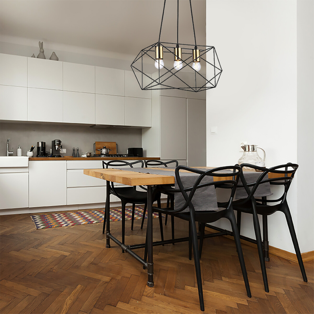 Escada 10174/3PL Е27*60W Black — изображение 2