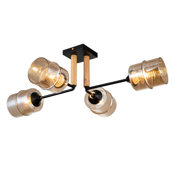 Escada 699/4P E27*60W Black