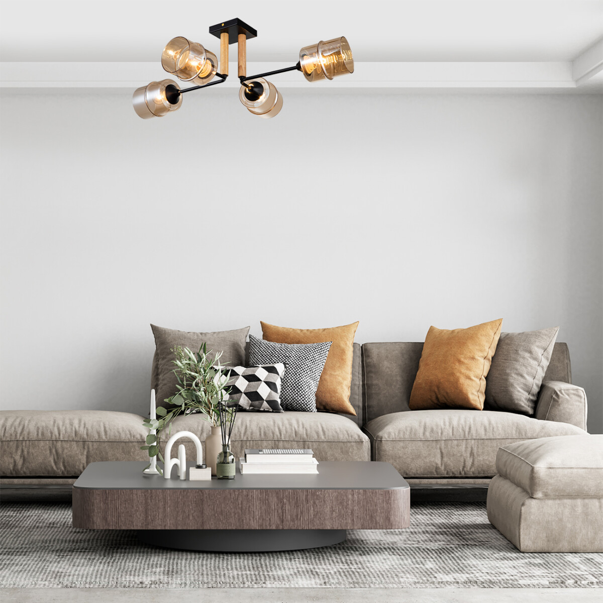 Escada 699/4P E27*60W Black — изображение 5