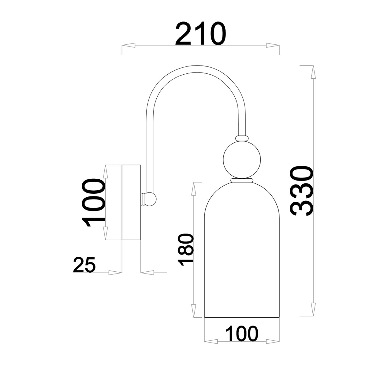 Escada 686/1A E14*60W Chrome — изображение 6