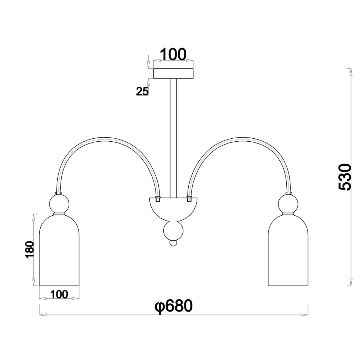 Escada 686/5PL E14*60W Chrome — изображение 6
