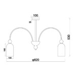 Escada 686/8PL E14*60W Chrome — изображение 6