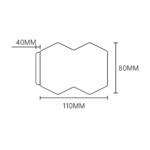 Escada 30004W/01 LED*4W IP54 Black — изображение 4