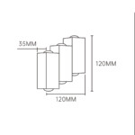 Escada 30005W/01 LED*6W IP54 Black — изображение 2
